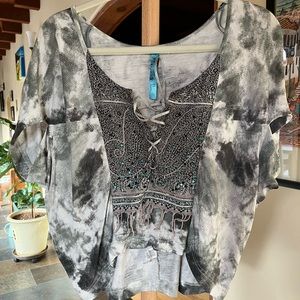 Free People butterfly top
